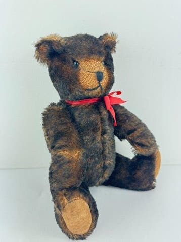 Schuco - Jouet Mohair Teddy Bear Jointed Growler German, Antiek en Kunst