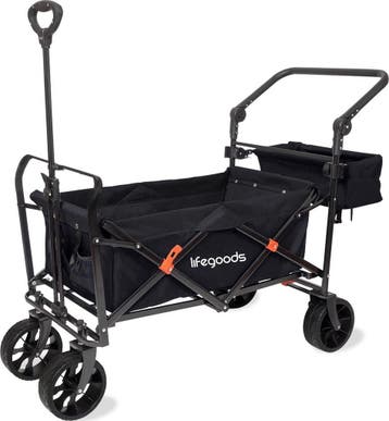 2dekans | LifeGoods Bolderkar – Inklapbaar  – max. 120 kg –, Tuin en Terras, Ophalen of Verzenden, Nieuw