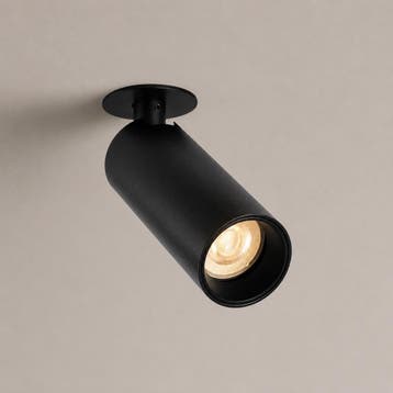 Spots inbouw Vigo 1-lichts Inbouwspot Zwart, Verzenden, Nieuw