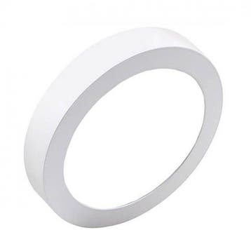 LED Downlight Pro - Aigi - Opbouw Rond 18W - Helder/Koud Wit, Verzenden, Nieuw