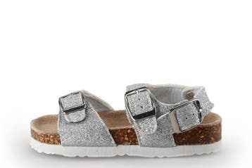 Colors of California Sandalen Meisjes in maat 24 Zilver, Kinderen en Baby's, Kinderkleding | Schoenen en Sokken, Verzenden, Jongen of Meisje