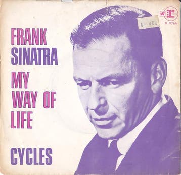 Frank Sinatra - My Way Of Life / Cycles, Verzenden