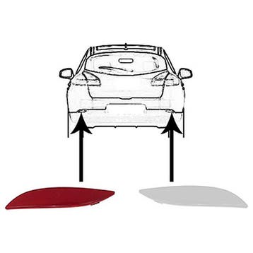 Renault Megane 2009-2015 Reflector Links In Bumper, Verzenden, Nieuw