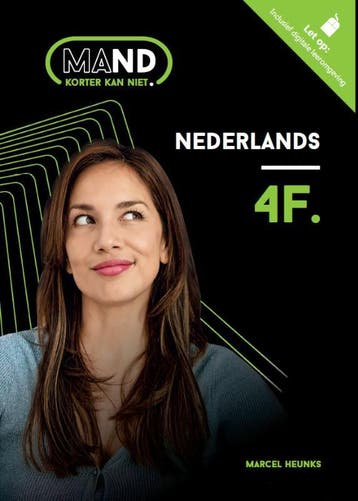 MAND Nederlands 4F | combipakket / Keuzedelen 9789037267396, Verzenden, Marcel Heunks