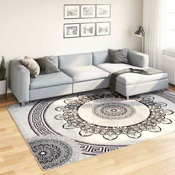 vidaXL Vloerkleed wasbaar 190x300 cm meerkleurig, Verzenden