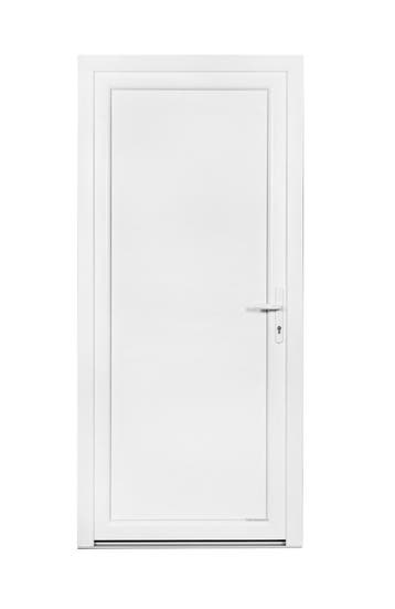 PVC Deur volledig paneel Premium b98xh215 cm wit R, Doe-het-zelf en Bouw, 80 tot 100 cm, 215 cm of meer, Nieuw, Ophalen of Verzenden