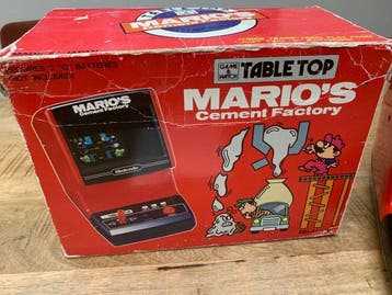 Nintendo - Game & Watch - Tabletop - Marios cement factory, Games en Spelcomputers, Nieuw