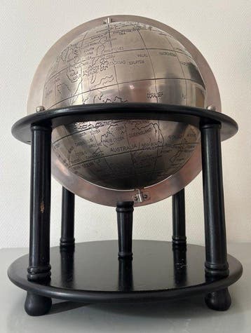 Tabletop globe - Globe des métaux lourds - 1960-1970