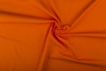 Goedkoop katoen oranje - Katoenen stof 60m op rol, Hobby en Vrije tijd, Verzenden, Nieuw
