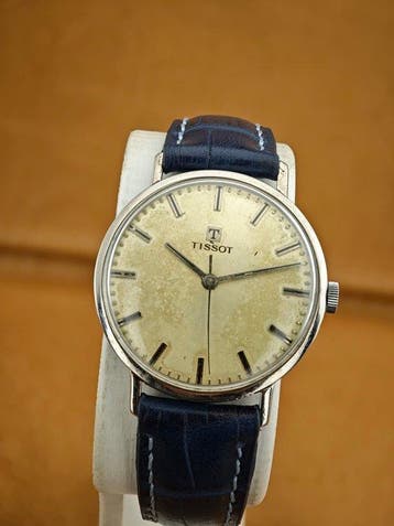 Tissot - Vintage Dress Watch – Manual Wind – Chrome Case –, Nieuw
