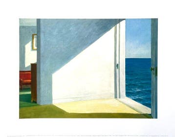 Edward Hopper (after) - Rooms by the sea - Offset lithograph