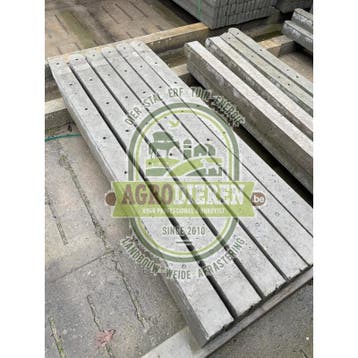 Weidepaal in beton - betonnen weidepaal lengte 200cm -