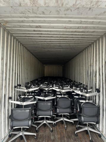150 x Herman Miller Setu Bureaustoel | Refurbished, Verzenden, Zwart, Zo goed als nieuw, Bureaustoel