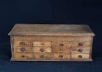 Sieradendoos - handwerk cabinet - Eik - desk top ladekastje