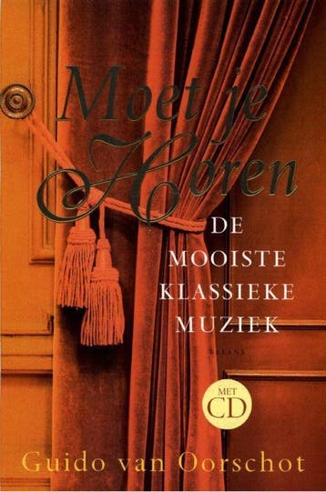 Moet Je Horen En Cd - Van Oorschot, Verzenden, Nieuw