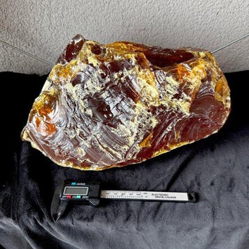 Ruwe Sumatraanse ambersteen, 4 kg - Barnsteen - fossilized, Nieuw