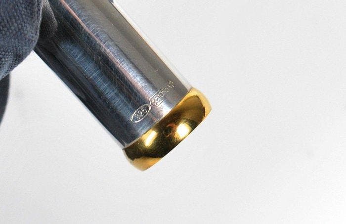 Montegrappa - Ettore Bugatti-Argento massiccio e oro 18, Verzamelen, Pennenverzamelingen