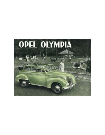 1951 OPEL OLYMPIA BROCHURE NEDERLANDS, Ophalen of Verzenden, Nieuw