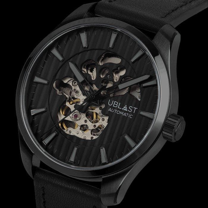 Ublast - Skelematic - Sapphire Glass - REF.UBSKEBB42BK -, Bijoux, Sacs & Beauté, Montres | Hommes