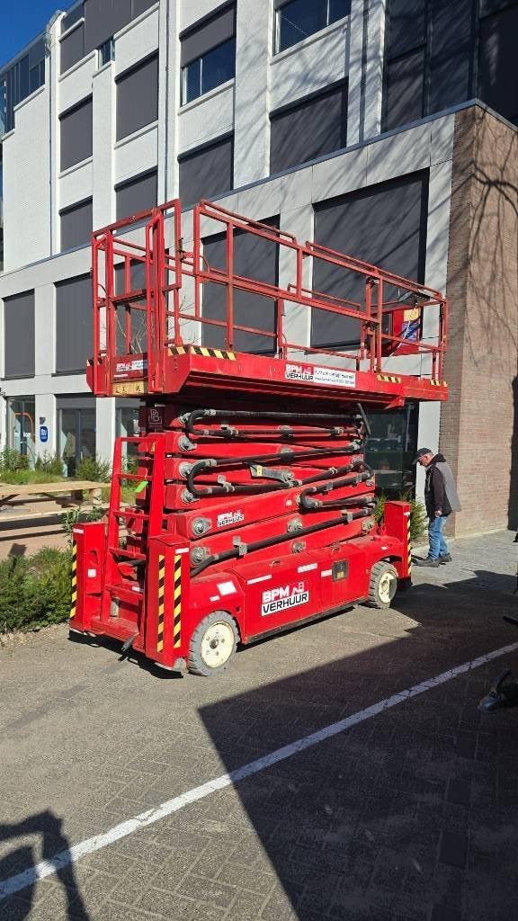 PB lift S171-12es elektro schaarhoogwerker 17m, Zakelijke goederen, Machines en Bouw | Liften, Steigers en Ladders, Ophalen