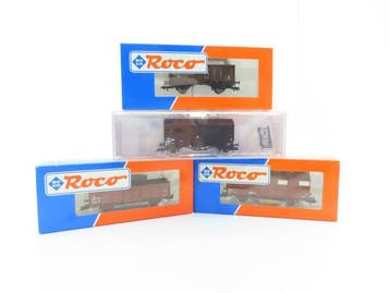 Roco H0 - 47939/46618/46457/76321 - Modeltrein goederenwagon, Nieuw