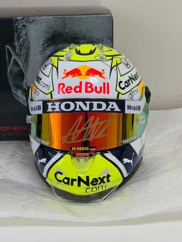 Red Bull Racing - Max Verstappen - 2021 - Schaal 1:2 helm, Collections
