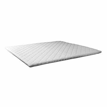 Topper comfort - 5cm - 130/190, Nieuw, Wit