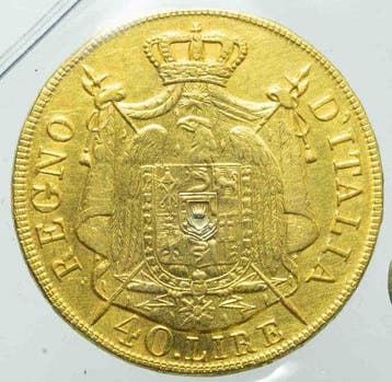 Italië, Koninkrijk (Napoleontisch) Napoléon I (1804-1814).
