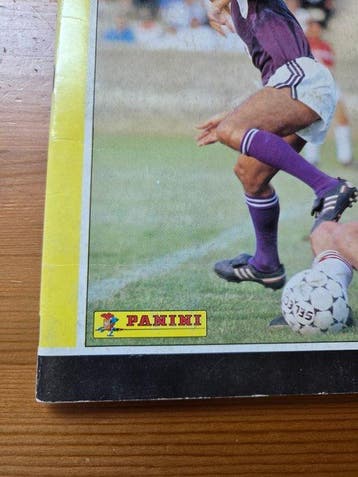 1987 Panini Football 87 Belgium Enzo Scifo, Franky, Nieuw