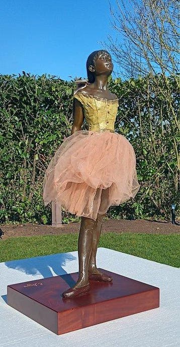 naar edgar degas - Beeld, veertien jarige danseresje - 66 cm