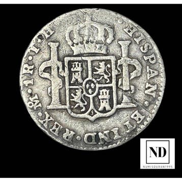 Espagne. Fernand VII. Real 1811 - México TH (Sans prix de