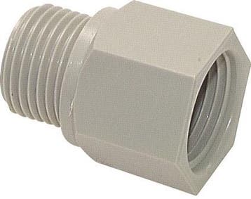 Verlengnippel G1/8'' Buitendraad X Binnendraad Polypropyleen, Verzenden, Nieuw