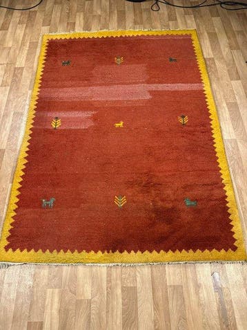 Gabbeh - Tapis - 243 cm - 174 cm, Maison & Meubles