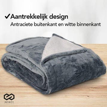 2dekans | Infinity Goods Elektrische Deken - Warmtedeken -, Ophalen of Verzenden