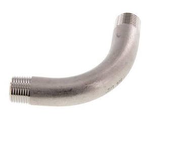 Tube coudé à 90deg R1/2 Acier inoxydable 16bar (224.8psi), Verzenden, Nieuw