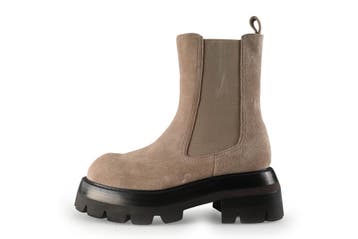 Jeffrey Campbell Enkellaarzen in maat 40 Beige, Verzenden, Beige, Lage of Enkellaarzen, Zo goed als nieuw