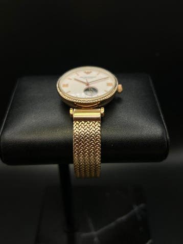 Emporio Armani - Open heart automatic ladies watch - Zonder