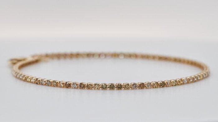 Zonder minimumprijs - Armband - 14 karaat Geel goud -, Bijoux, Sacs & Beauté, Bracelets