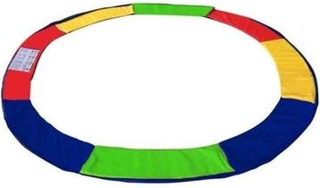 Trampoline rand 305cm regenboog | Tweede kansje | OP = OP, Kinderen en Baby's, Verzenden, Zo goed als nieuw