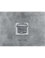 1970 CADILLAC PROGRAMMA BROCHURE ENGELS (USA), Nieuw