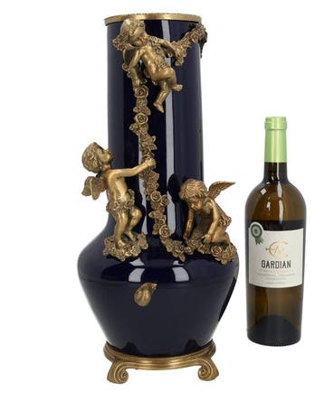 Vase - Bronze, Porcelaine - Vase classique