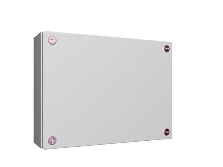 Rittal KX Boîte De Jonction En Acier 400x300x120mm RAL7035 -, Doe-het-zelf en Bouw, Elektriciteit en Kabels, Verzenden