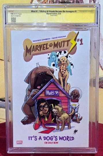 What If...? Mickey & Friends Became the Avengers #1 - Signed, Nieuw