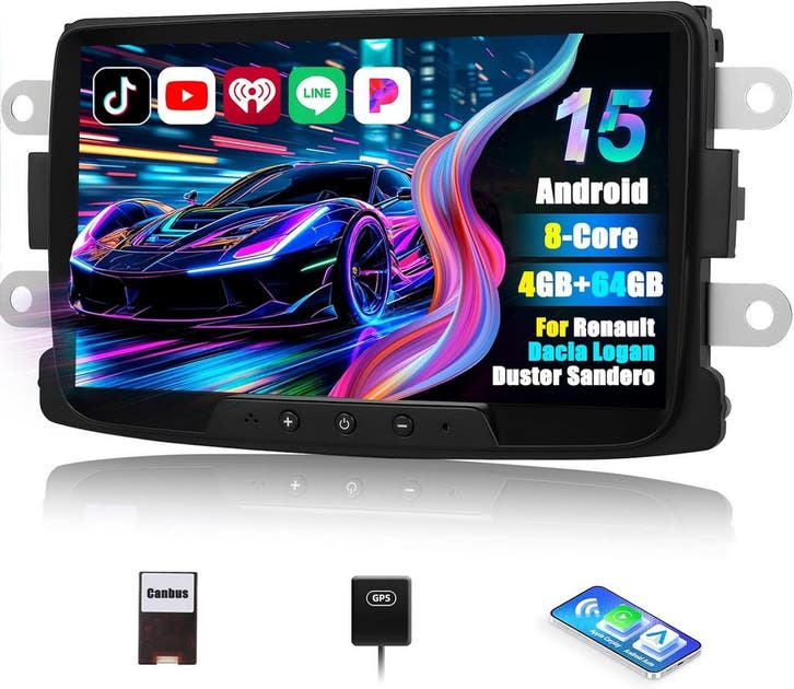 Android 13 Autoradio 8 | Retour Deal Renault Dacia - 37%!, Autos : Divers, Autoradios, Envoi