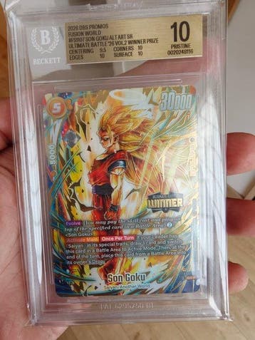 Dragon Ball Super - 1 Graded card - Dragon Ball - Son Goku, Nieuw