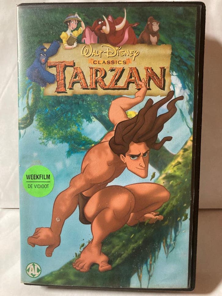 TARZAN (EX RENTAL) (VHS), Cd's en Dvd's, VHS | Film, Gebruikt