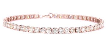 Zonder minimumprijs - Armband - 14 karaat Roségoud - 5.03ct.