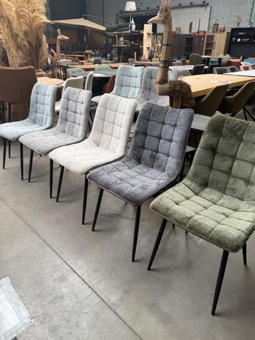 Lucille eetkamerstoel, perfect harmony (nieuw, outlet), Nieuw, Stof