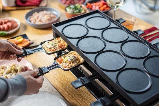 2dekans | Solis 5 in 1 Table Grill 791 Gourmetstel 8, Tuin en Terras, Houtskoolbarbecues, Ophalen of Verzenden