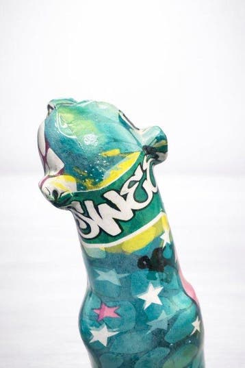 Oliver Klapp (XX) - Sculpture, Street Art Cheetah – Pop Art